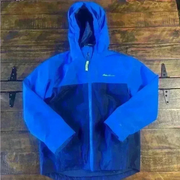 Eddie Bauer Youth Boys Lone Peak 3-in-1 Jacket Blue S 7/8 - Picture 1 of 6
